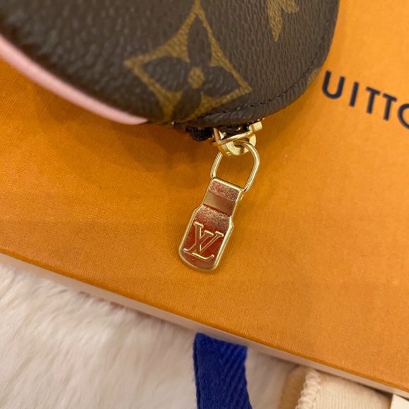 Authentic Louis Vuitton round coin pouch Japan Christmas edition - Picture 3 of 8